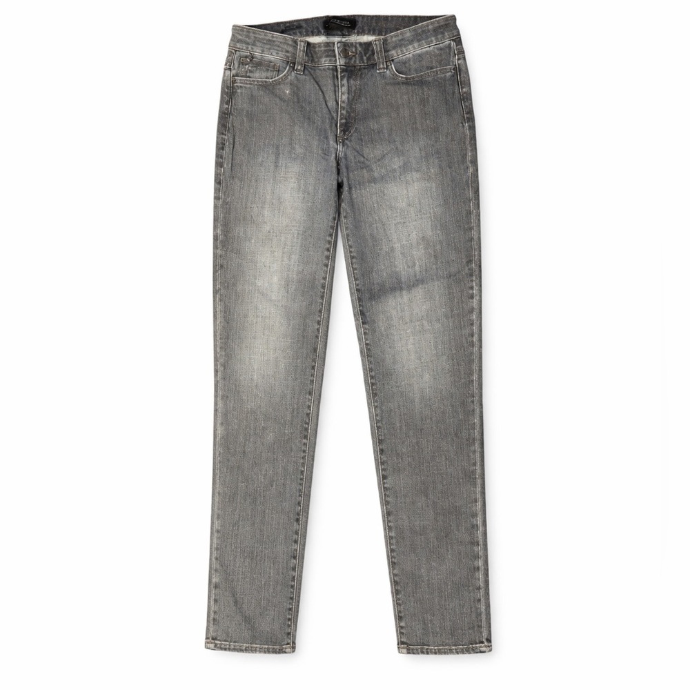 Talbots Flawless Boyfriend Jeans Gray Wash Size 6 Five Pocket Stretch